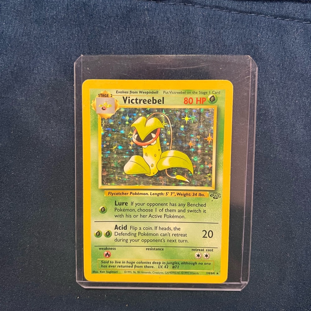 Victreebel pokemon card